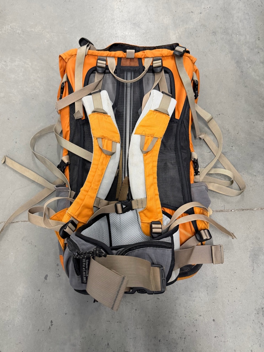 Kelty Locus 40 Backpacking Hiking Framed Backpack Orange - Picture 2 of 5